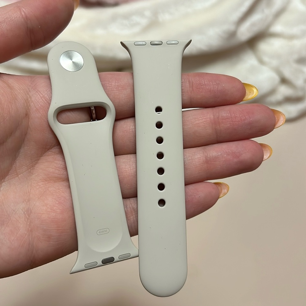 APPLE WATCH starlight BAND ONLY